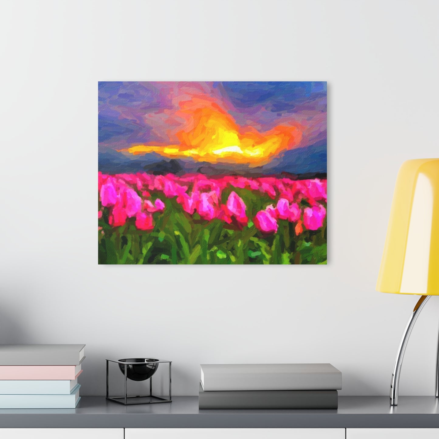 Acrylic Prints (French Cleat Hanging) ... Skagit Valley Tulips ... Skagit Valley, Washington ... Family Archives ... Original Works ... Circa 1980's ...