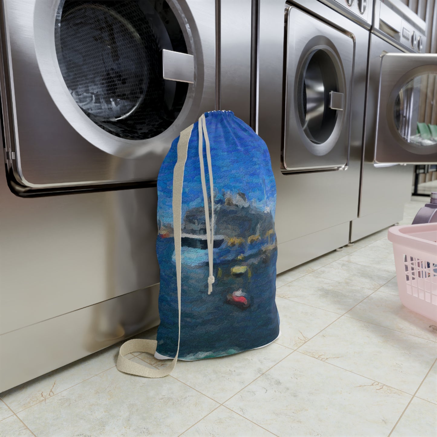 Laundry Bag ... Into Vancouver Harbor We Arrive: Celebrity Edge-Cruise ... Vancouver, British Columbia ... June 2024 ... Original Works