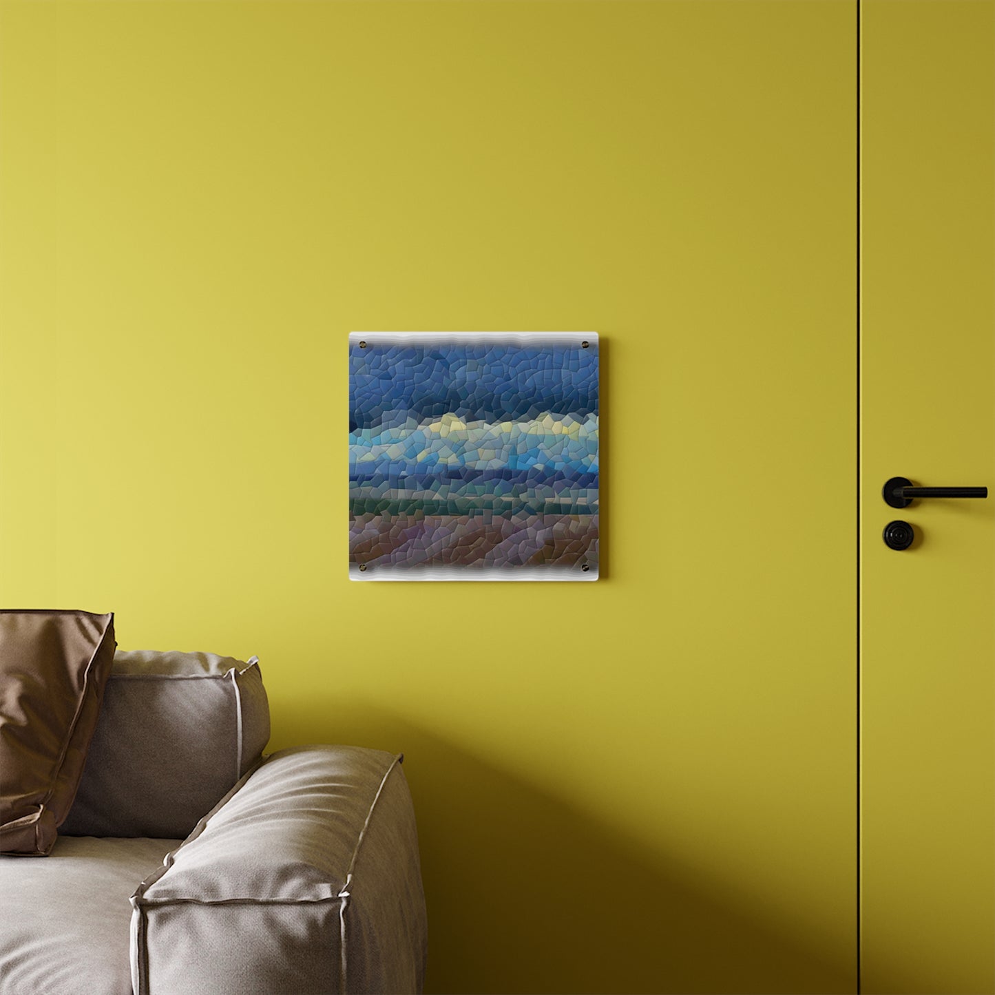 Acrylic Wall Art Panels ... On-The-Prairie .. "The Storm Is Brewing" ... Central Idaho: November 2023 ... Original Works  ...