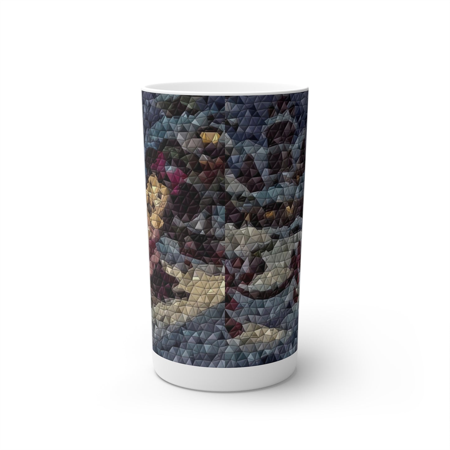 Conical Coffee Mugs (3oz, 8oz, 12oz) ... Mickey_N_Minnie Mouse & Pluto ... "A Winter Sleigh Ride" ... Original Works. Winter 2023 ...