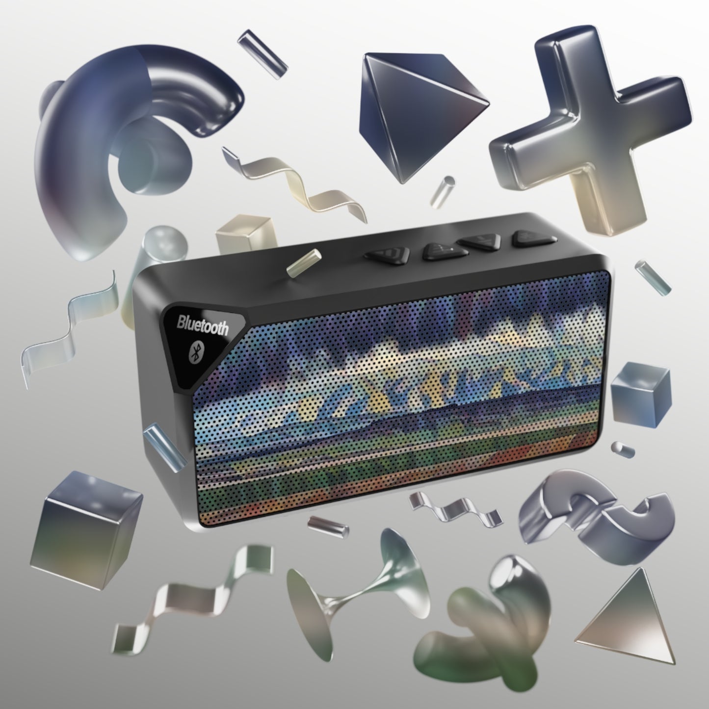 Jabba Bluetooth Speaker ... On-The-Prairie .. "The Storm Is Brewing" ... Central Idaho: November 2023 ... Original Works  ...