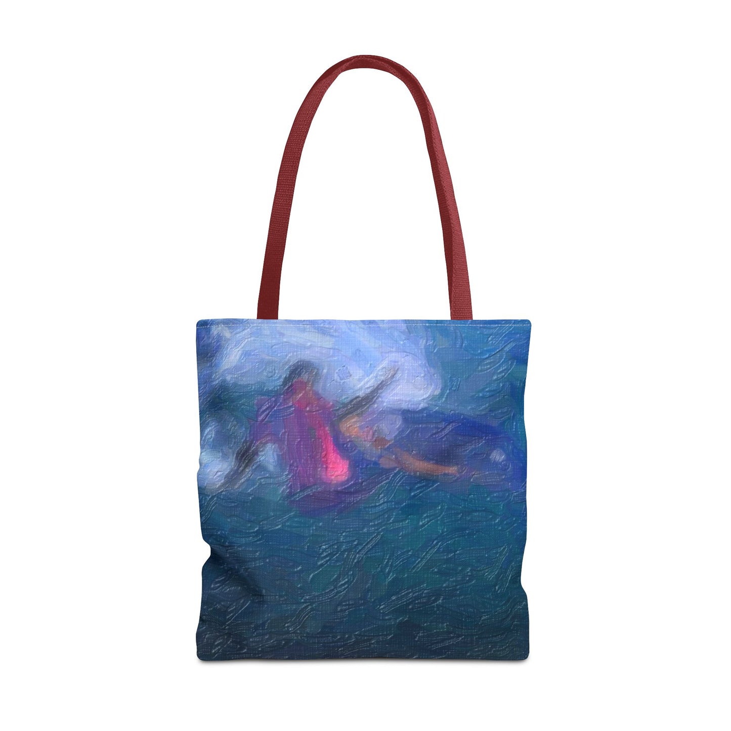 Tote Bag (AOP) ... Paris_2024_Surfing Competition-Tahiti_French-Polynesia .... 'Gabriel Medina World Campion Drops-In' ... Original Works ...