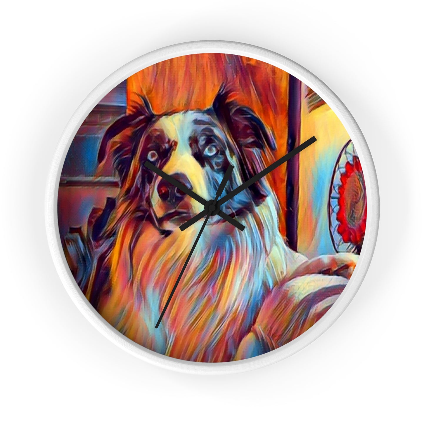 Wall Clock ... Ozzy-Hippensteel ... "Don't Cry Now ... Dry-Your-Eyes ... On-The-Wind". Original Works. May 2023.