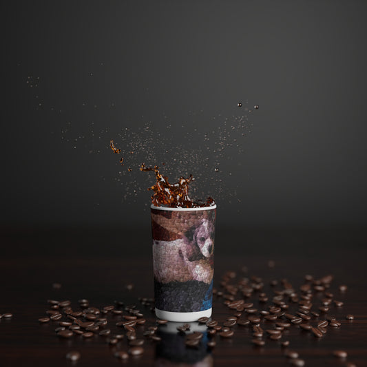 Conical Coffee Mugs (3oz, 8oz, 12oz) ... Sadie Johnson_Stenzel ... "Original Works" ... December 2023 ...