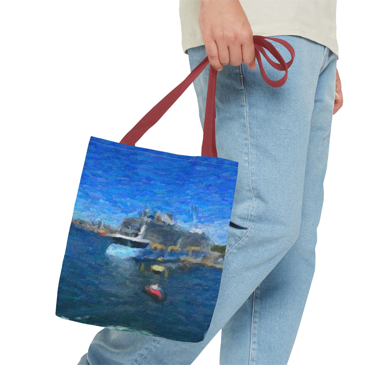 Tote Bag (AOP) ... Into Vancouver Harbor We Arrive: Celebrity Edge-Cruise ... Vancouver, British Columbia ... June 2024 ... Original Works