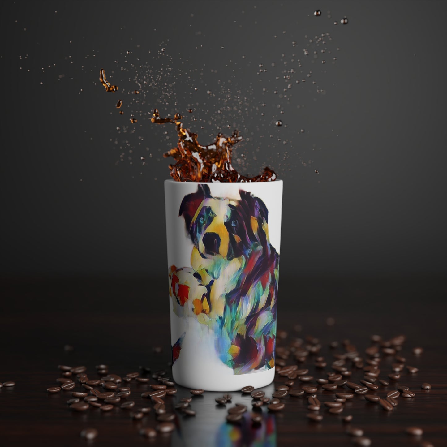 Conical Coffee Mugs (3oz, 8oz, 12oz) ... Ozzie-Hippensteel ... "Don't Cry Now ... Dry-Your_Eyes ... On The Wind". Oriignal Works. May 2023.