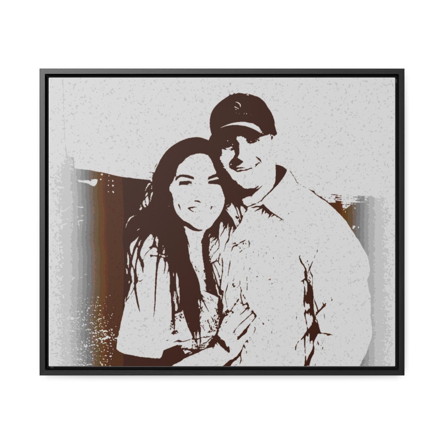 Gallery Canvas Wraps, Horizontal Frame ... "The Best Of Friends" ... Original Works ... December 2023 ... Central Idaho, USA.