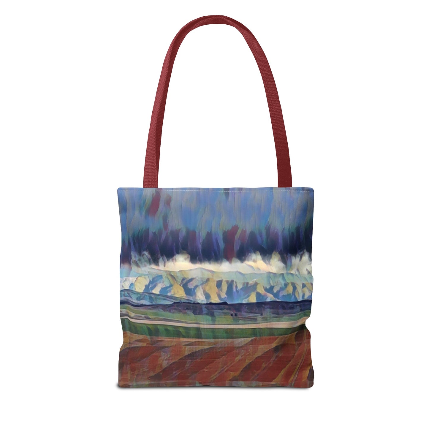 Tote Bag (AOP) ... On-The-Prairie .. "The Storm Is Brewing" ... Central Idaho: November 2023 ... Original Works ...