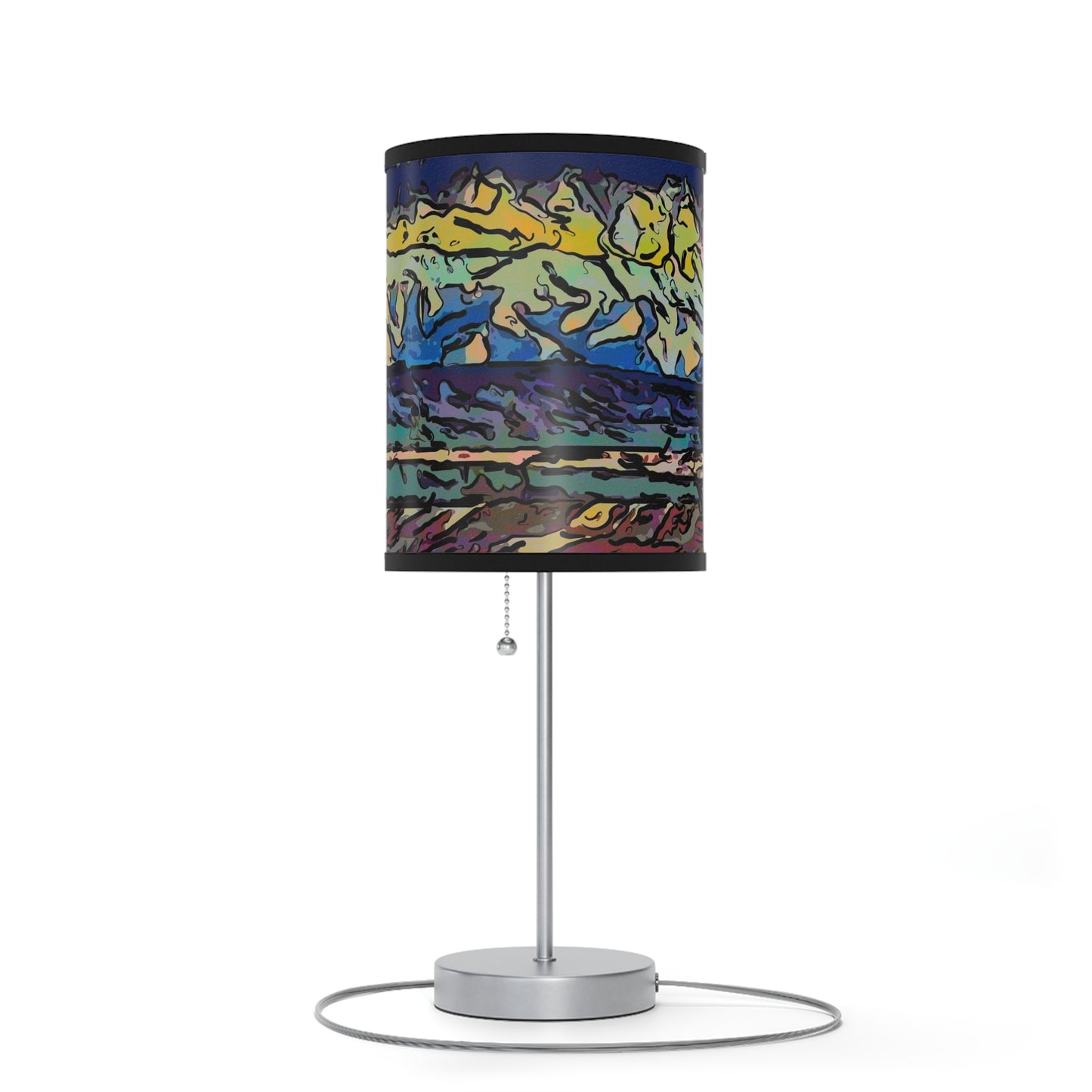 Lamp on a Stand, US|CA plug ...  On-The-Prairie .. "The Storm Is Brewing" ... Central Idaho: November 2023 ... Original Works ...
