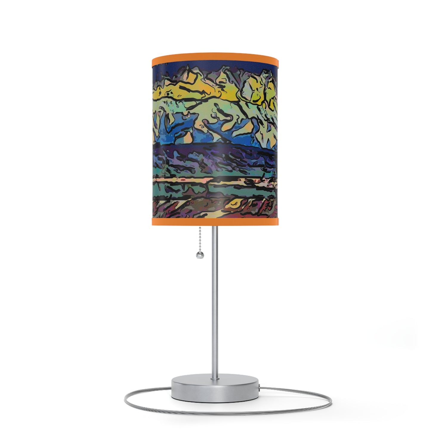 Lamp on a Stand, US|CA plug ...  On-The-Prairie .. "The Storm Is Brewing" ... Central Idaho: November 2023 ... Original Works ...