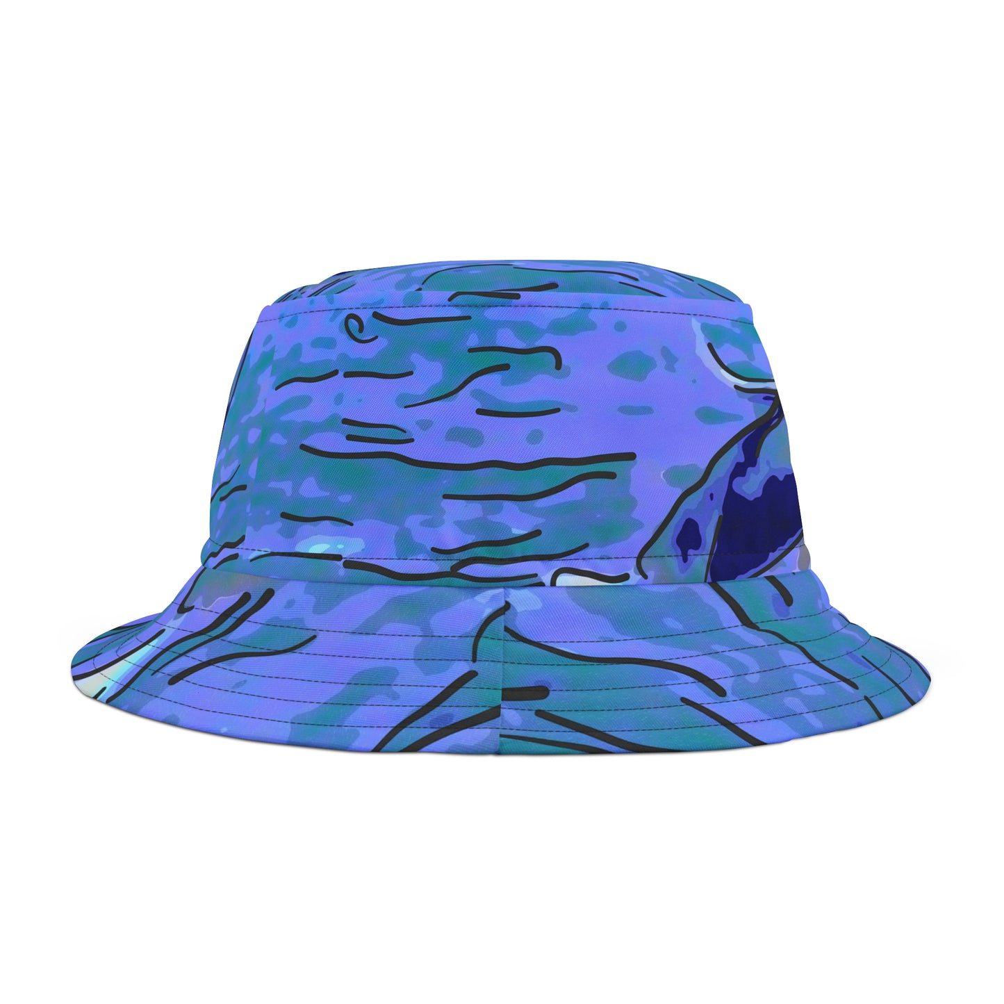 Bucket Hat (AOP) ... "A Jump For Joy" ... Juvenile Humpback Breach ... Maui Humpback Whale Sanctuary, Maui, HI ... Family Archives ... Original Works ...