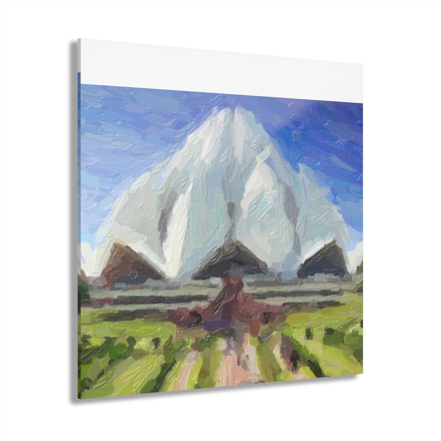 Acrylic Prints (French Cleat Hanging) ... Bahai'i-House-Of-Worship ... "New Delhi's World-Famous Lotus Temple" ... Original Works ... Delhi, India: Circa 2003-2007 ...