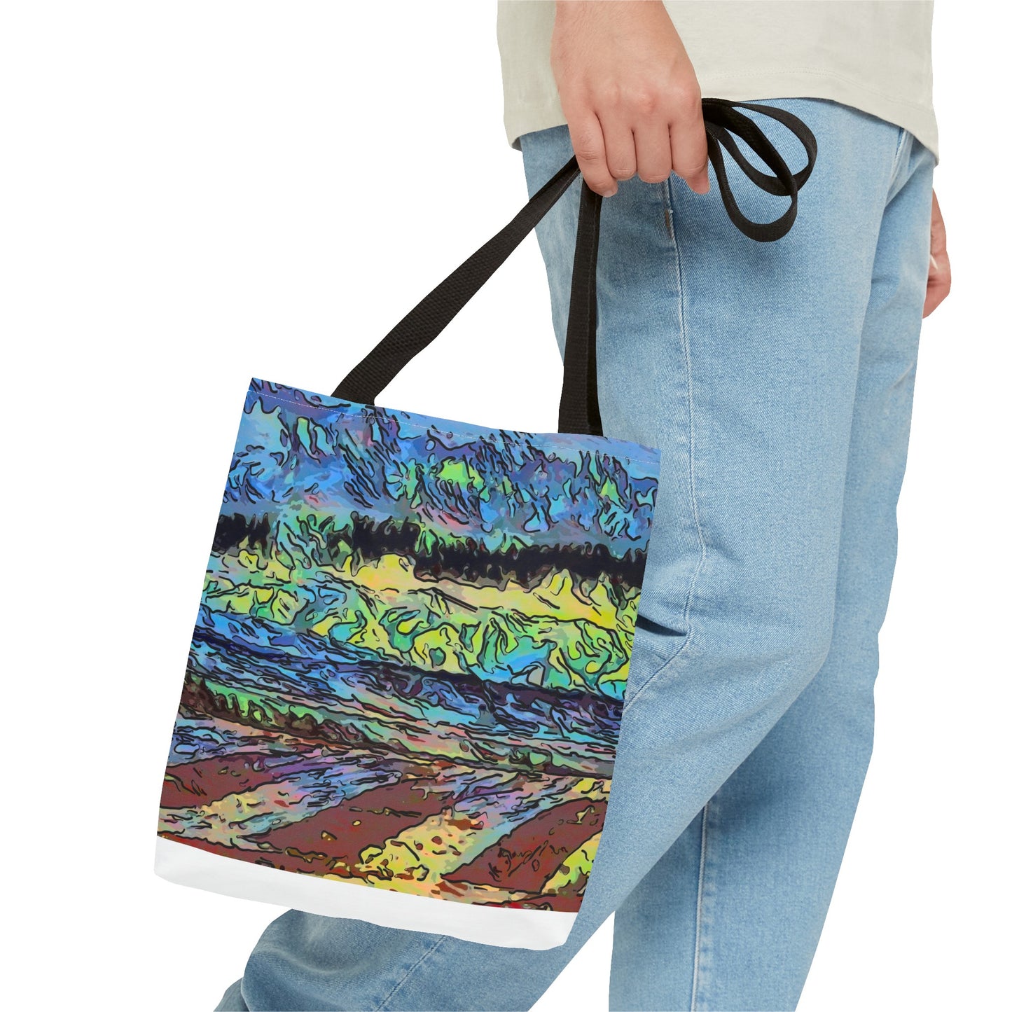 Tote Bag (AOP) ... On-The-Prairie .. "The Storm Is Brewing" ... Central Idaho: November 2023 ... Original Works ...