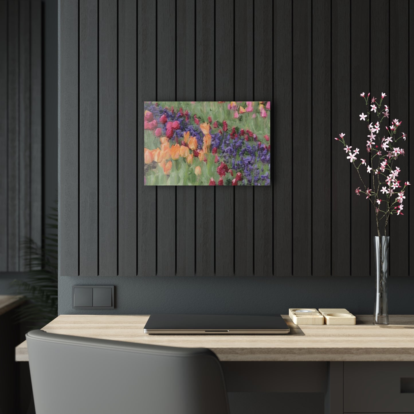 Acrylic Prints ... Skagit Valley Tulips ... Skagit Valley, Washington ... Family Archives ... Original Works ... Circa 1980's ...