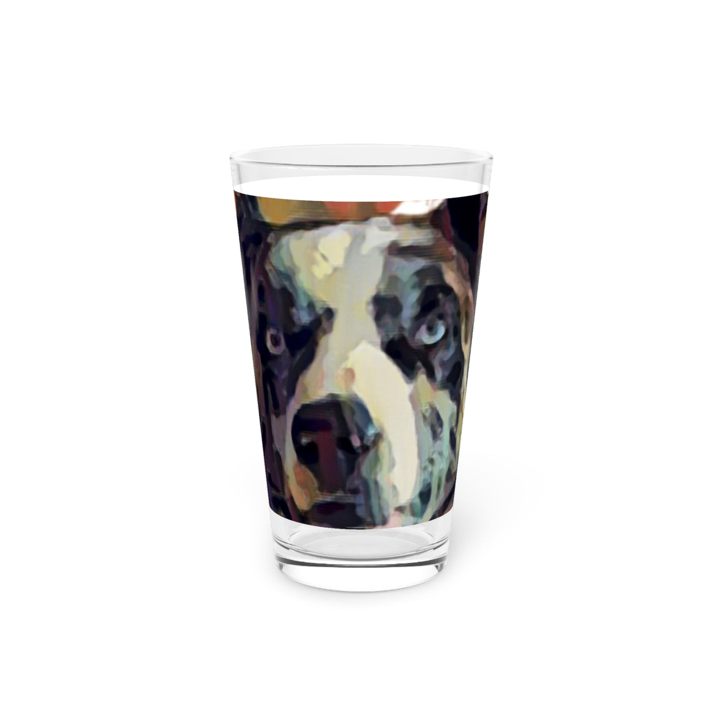 Pint Glass, 16oz ... Ozzy-Hippensteel ... "Don't Cry Now ... Dry-Your-Eyes ... On-The-Wind". Original Works. May 2023.