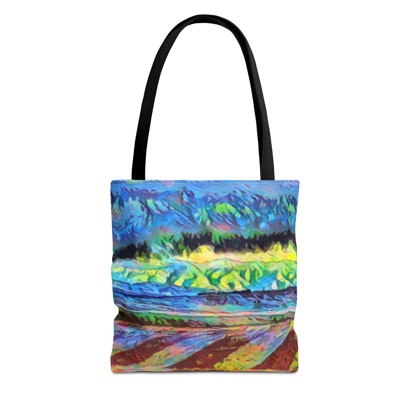 Tote Bag (AOP) ... On-The-Prairie .. "The Storm Is Brewing" ... Central Idaho: November 2023 ... Original Works ...