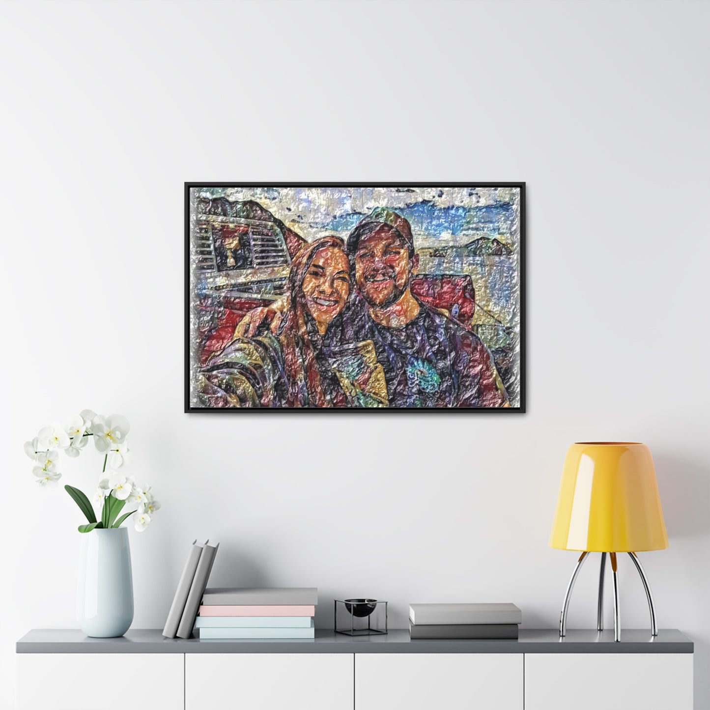 Gallery Canvas Wraps, Horizontal Frame ... "The Best Of Friends" ... Original Works ... December 2023 ... Central Idaho, USA.