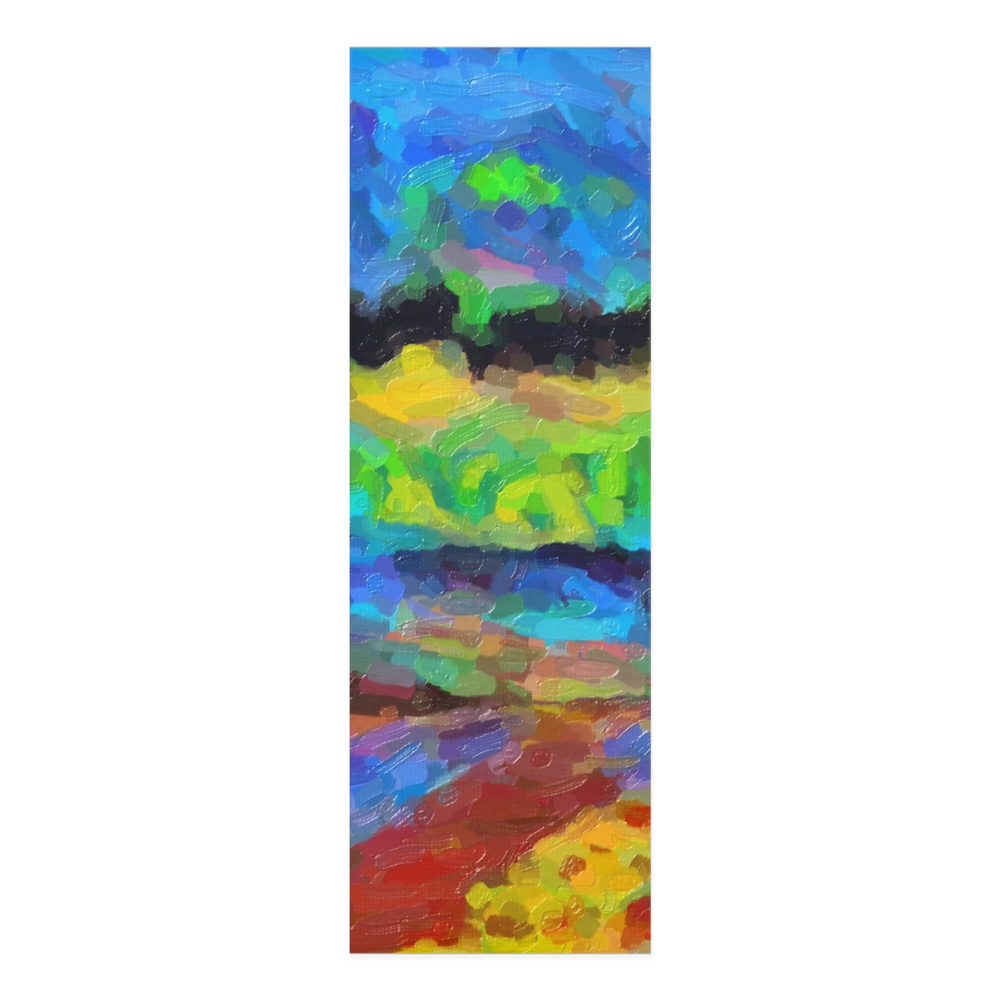 Foam Yoga Mat ... On-The-Prairie .. "The Storm Is Brewing" ... Central Idaho: November 2023 ... Original Works  ...