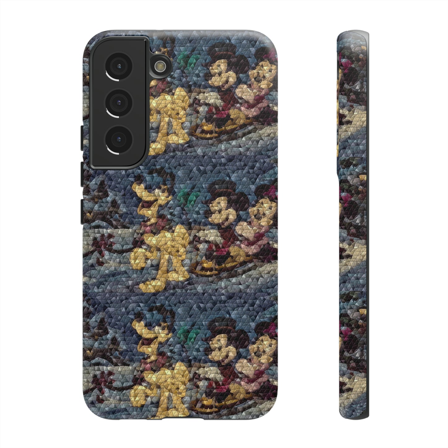 Tough Cases ... Mickey_N_Minnie Mouse & Pluto ... "A Winter Sleigh Ride" ... Original Works. Winter 2023 ...