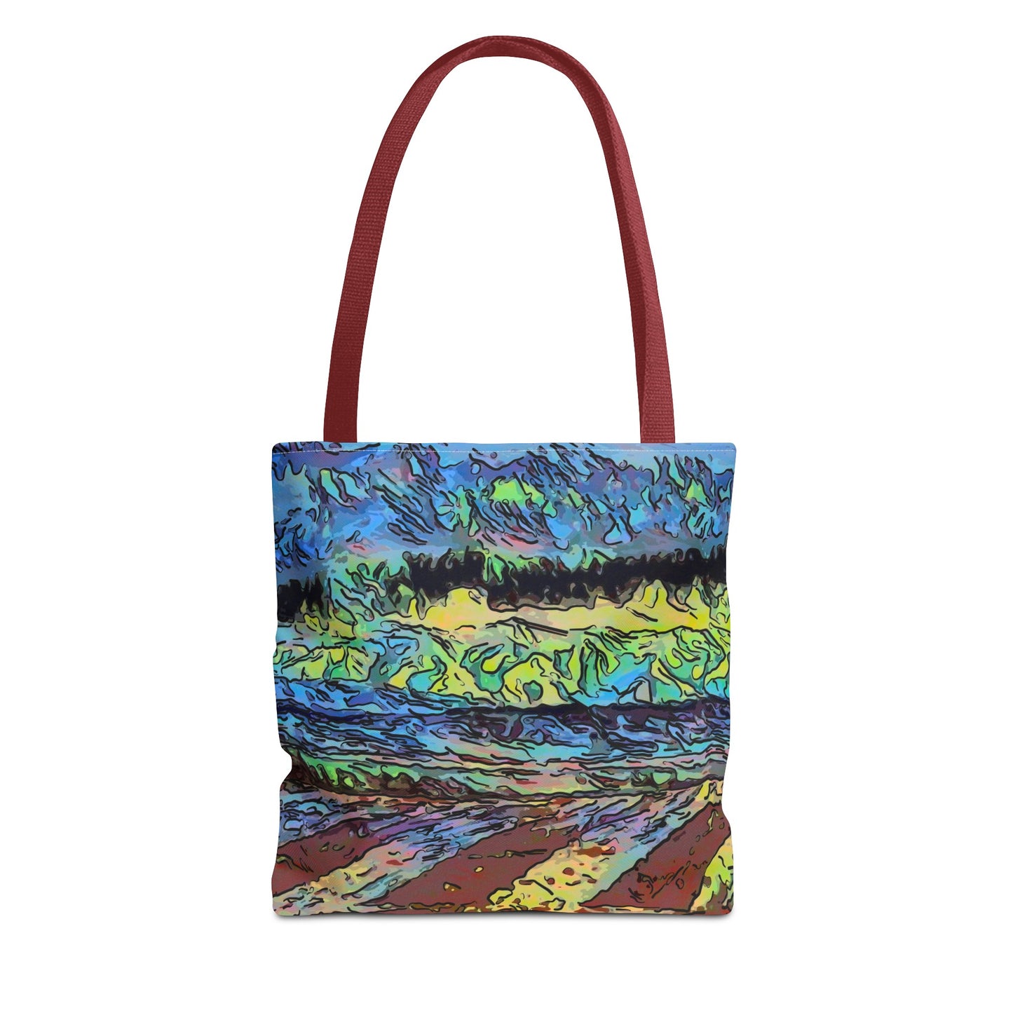 Tote Bag (AOP) ... On-The-Prairie .. "The Storm Is Brewing" ... Central Idaho: November 2023 ... Original Works ...