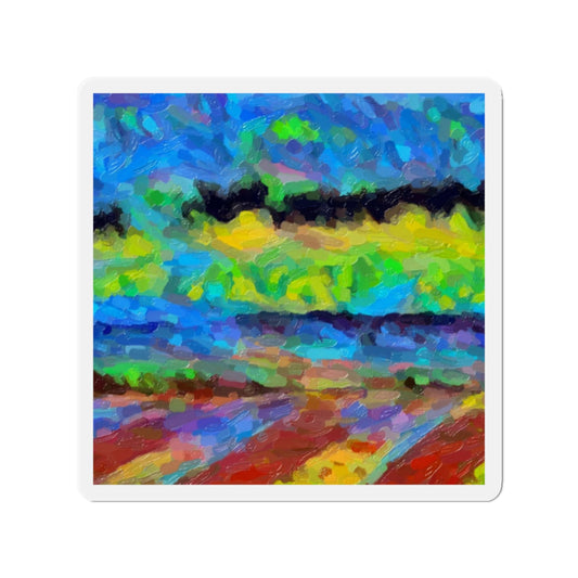 Die-Cut Magnets ... On-The-Prairie .. "The Storm Is Brewing" ... Central Idaho: November 2023 ... Original Works  ...