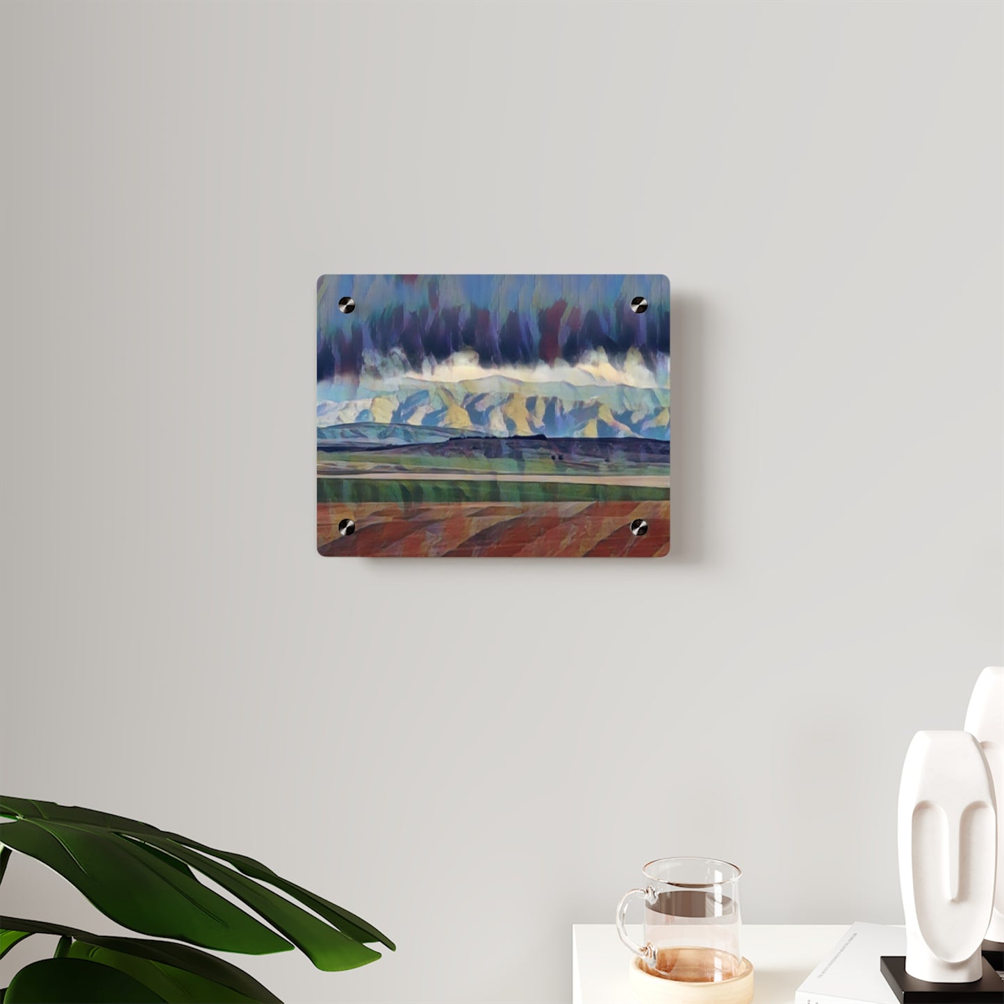 Acrylic Wall Art Panels ... On-The-Prairie .. "The Storm Is Brewing" ... Central Idaho: November 2023 ... Original Works ...