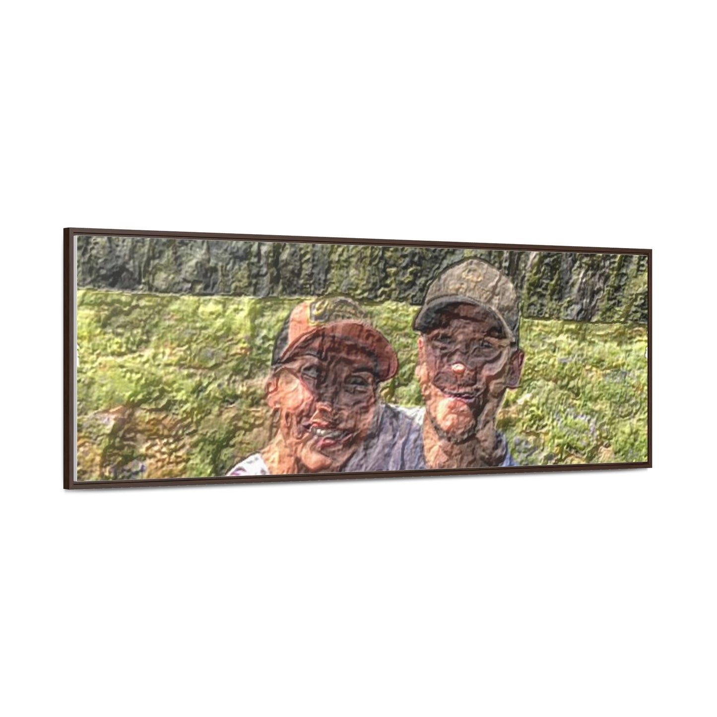 Gallery Canvas Wraps, Horizontal Frame ... "The Best Of Friends" ... Original Works ... December 2023 ... Central Idaho, USA.