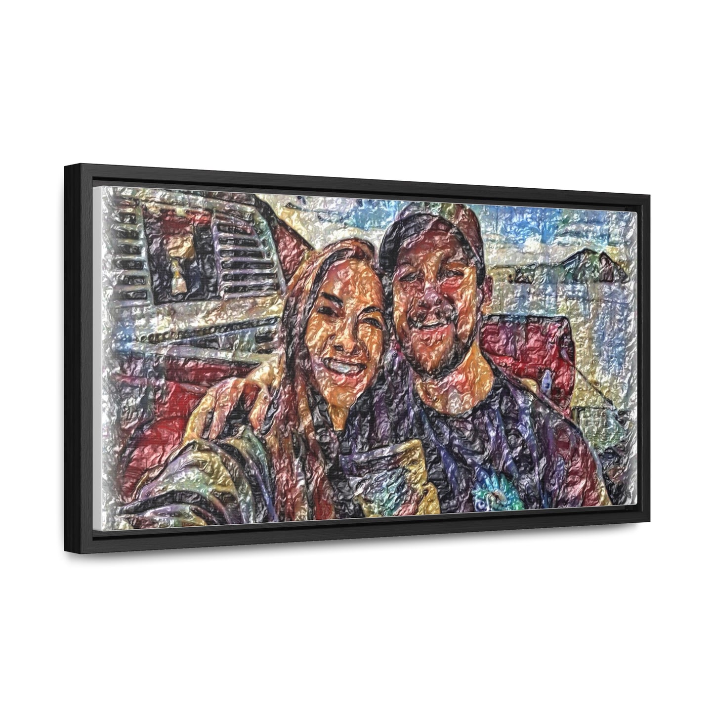 Gallery Canvas Wraps, Horizontal Frame ... "The Best Of Friends" ... Original Works ... December 2023 ... Central Idaho, USA.