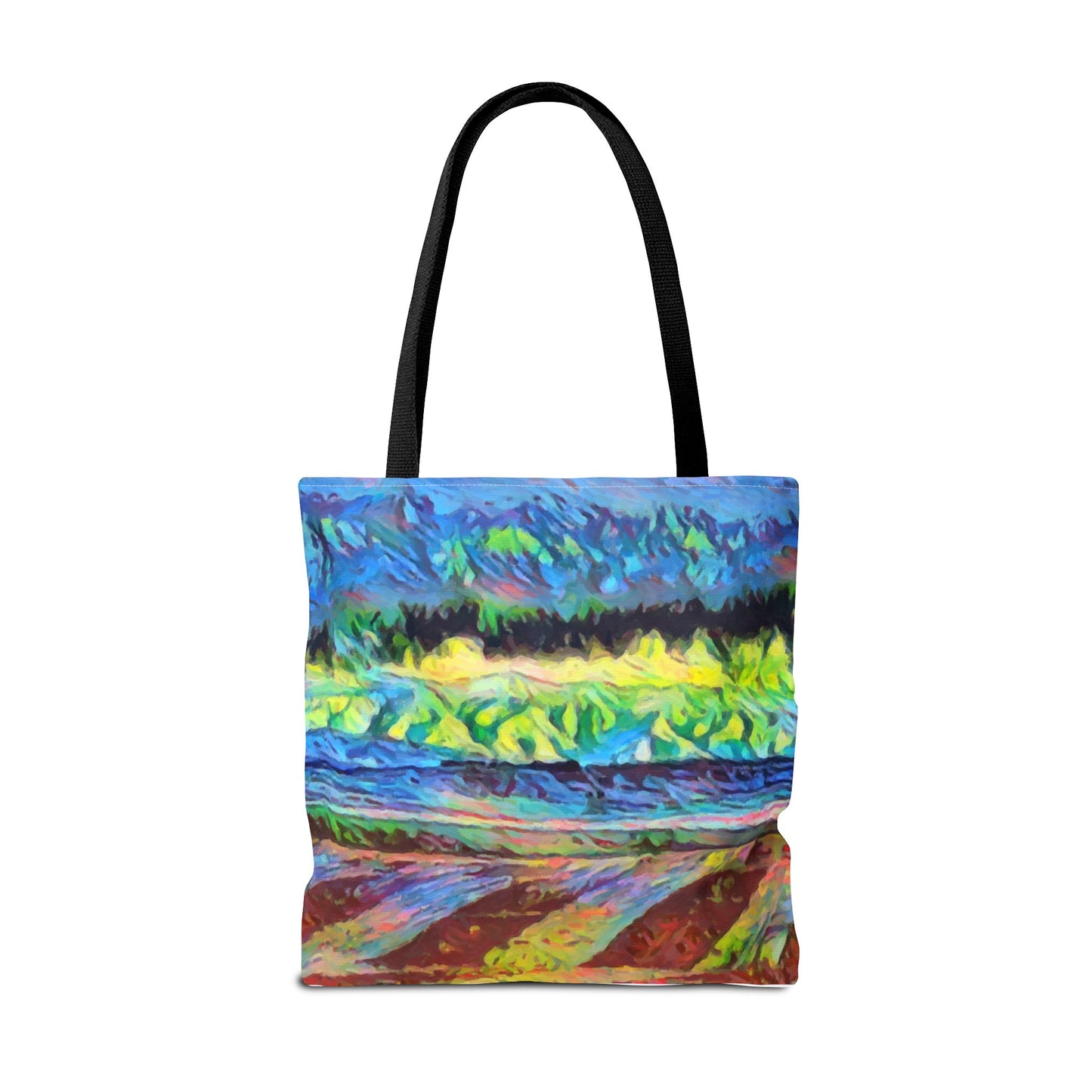 Tote Bag (AOP) ... On-The-Prairie .. "The Storm Is Brewing" ... Central Idaho: November 2023 ... Original Works ...