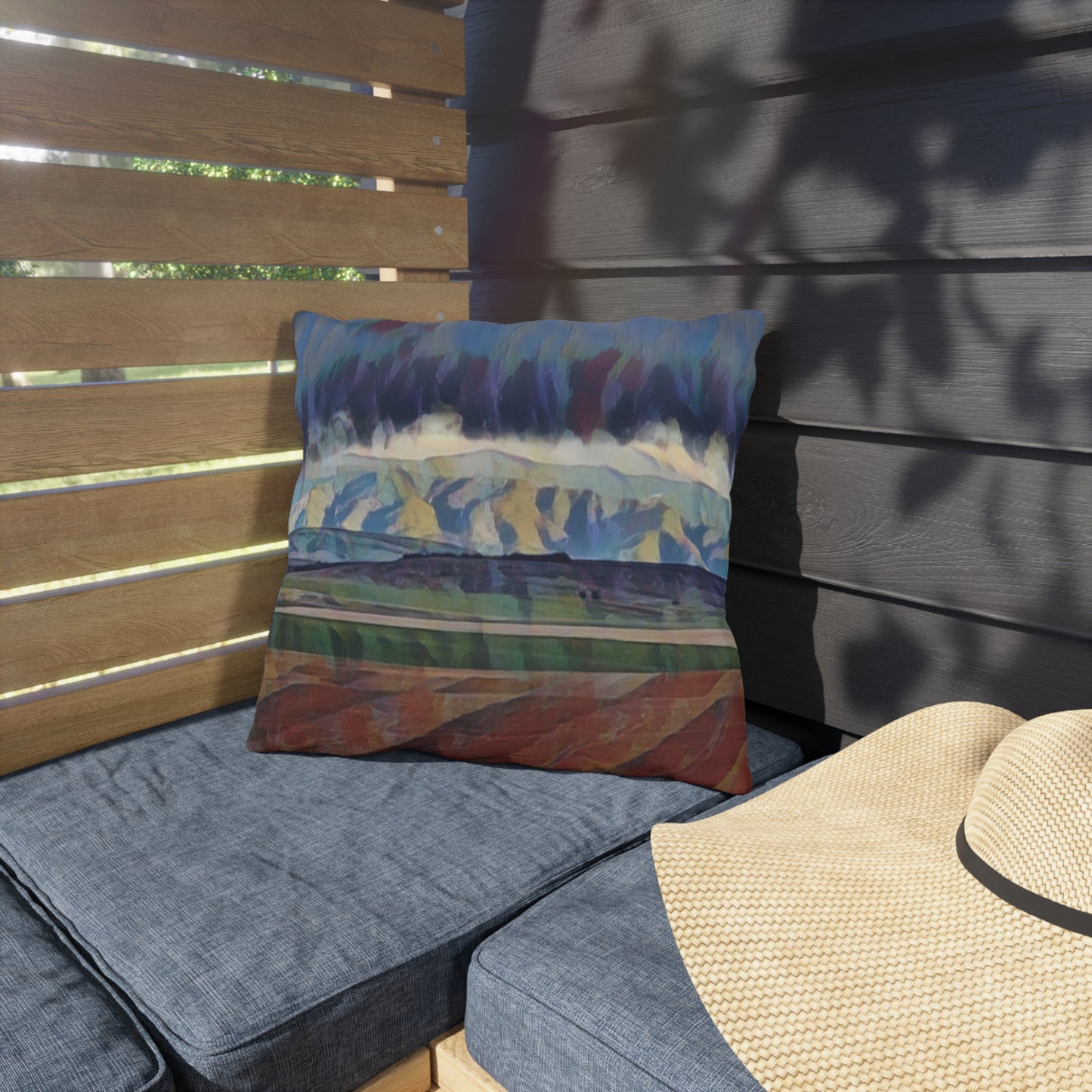 Outdoor Pillows ... On-The-Prairie .. "The Storm Is Brewing" ... Central Idaho: November 2023 ... Original Works  ...