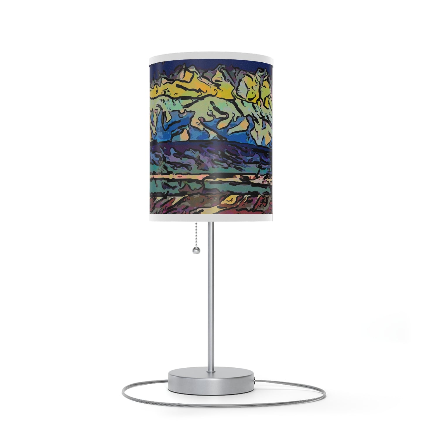 Lamp on a Stand, US|CA plug ...  On-The-Prairie .. "The Storm Is Brewing" ... Central Idaho: November 2023 ... Original Works ...