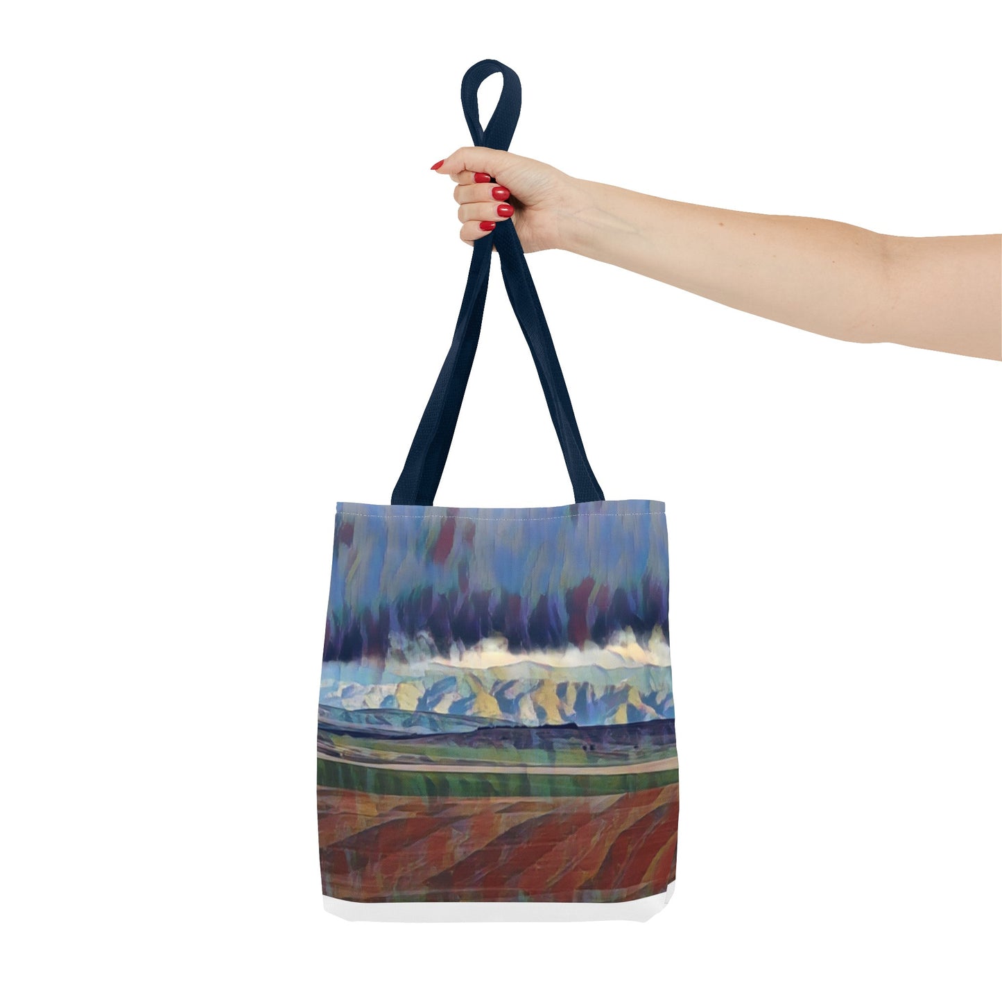 Tote Bag (AOP) ... On-The-Prairie .. "The Storm Is Brewing" ... Central Idaho: November 2023 ... Original Works ...