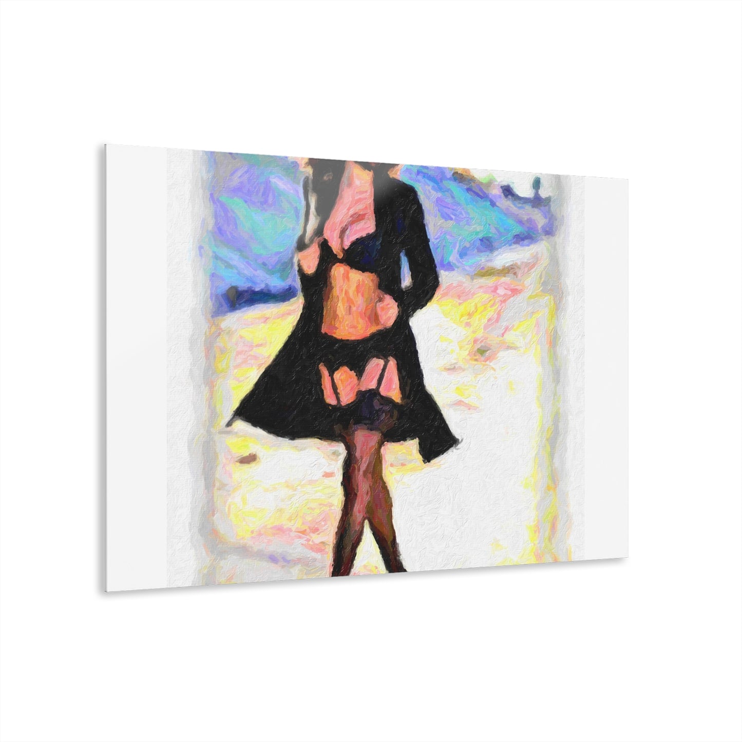 Acrylic Prints (French Cleat Hanging) ... The Low Spark of High_HEELED_Boys ... 'Garterbelt & Bra Inclusive!' ... Original Works ...