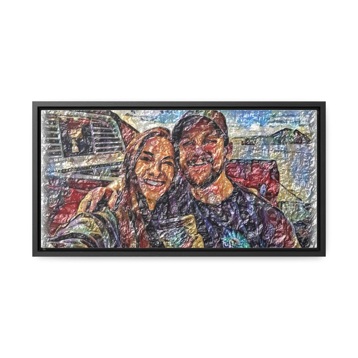 Gallery Canvas Wraps, Horizontal Frame ... "The Best Of Friends" ... Original Works ... December 2023 ... Central Idaho, USA.