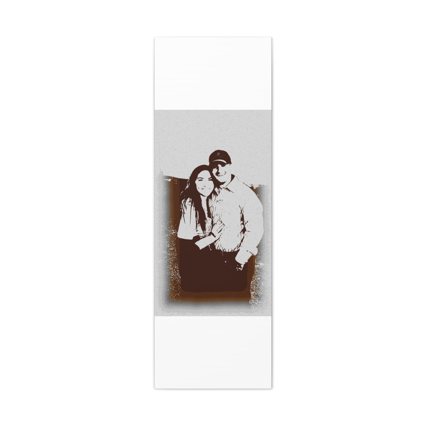 Matte Canvas, Stretched, 1.25" ... "The Best Of Friends" ... Original Works ... December 2023 ... Central Idaho, USA.