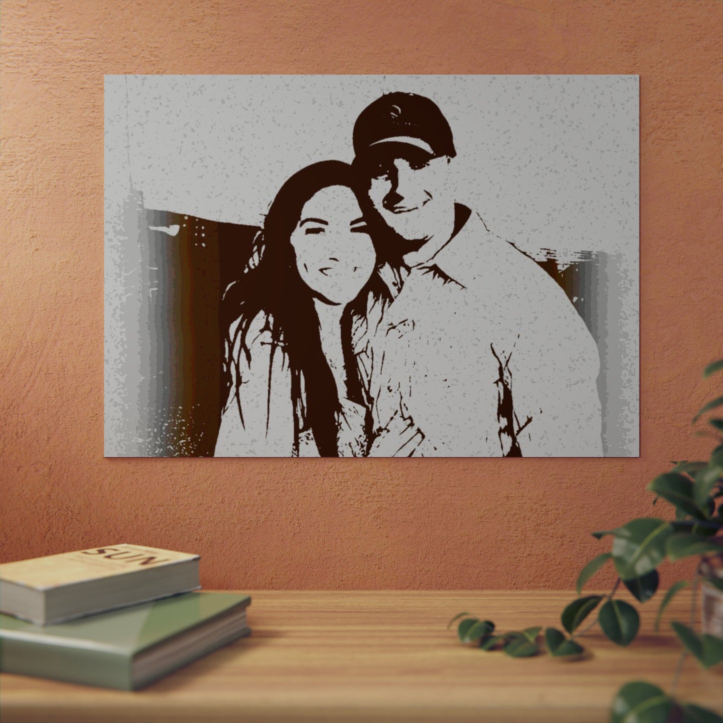 Aluminum Composite Panels ... "The Best Of Friends" ... Original Works ... December 2023 ... Central Idaho, USA.