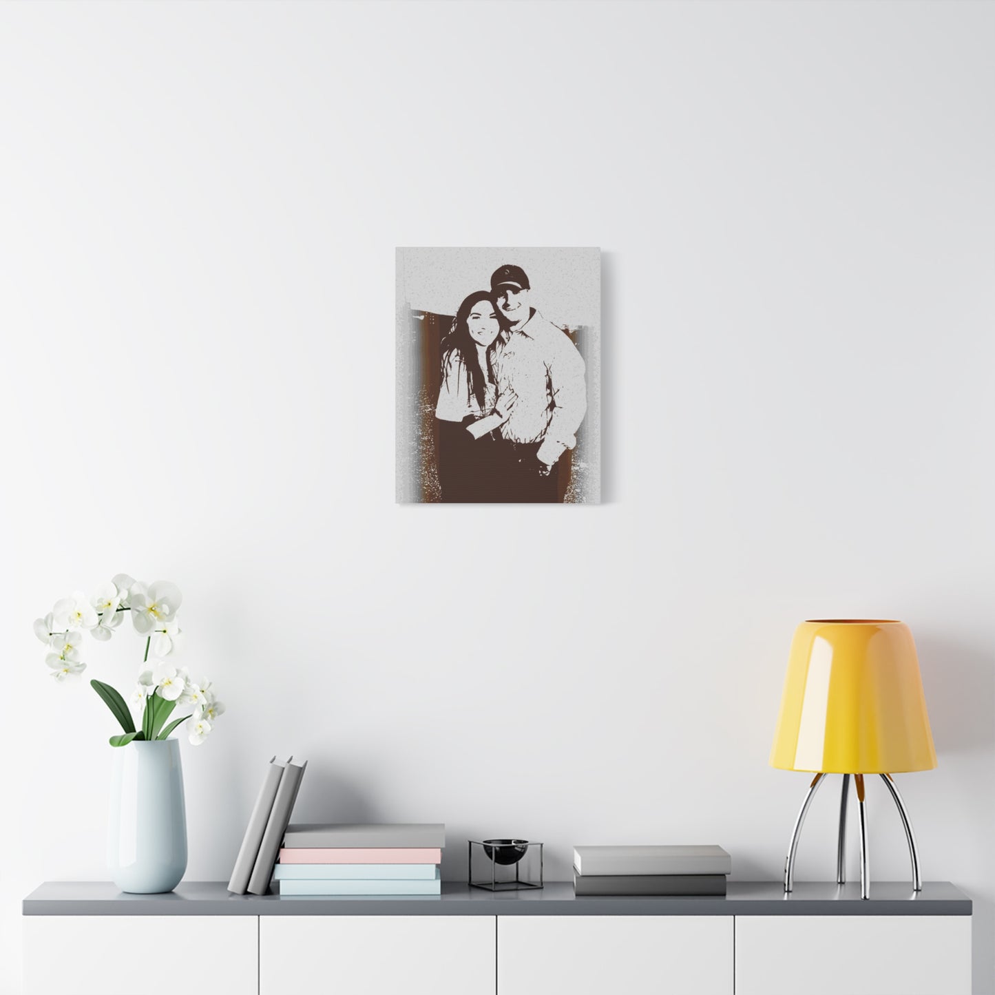 Matte Canvas, Stretched, 1.25" ... "The Best Of Friends" ... Original Works ... December 2023 ... Central Idaho, USA.