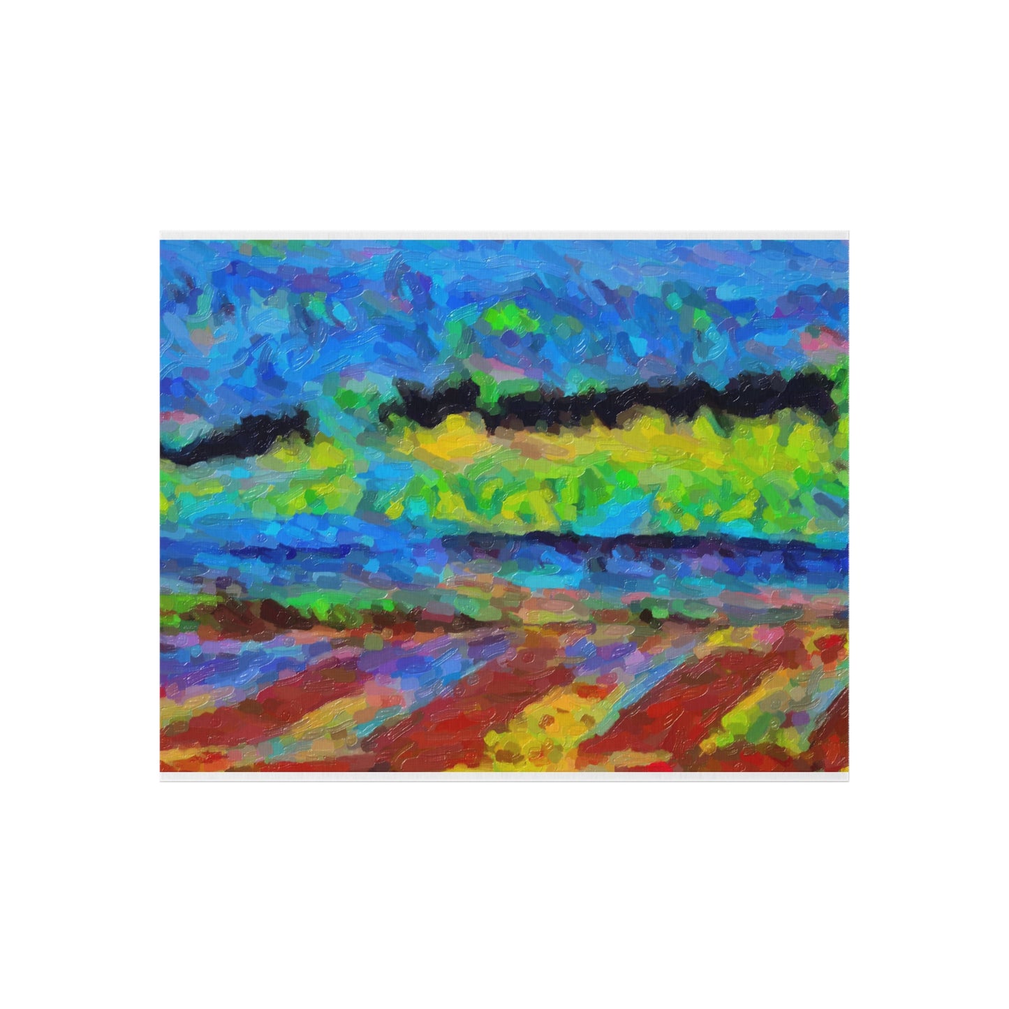 Outdoor Rug ... On-The-Prairie .. "The Storm Is Brewing" ... Central Idaho: November 2023 ... Original Works  ...