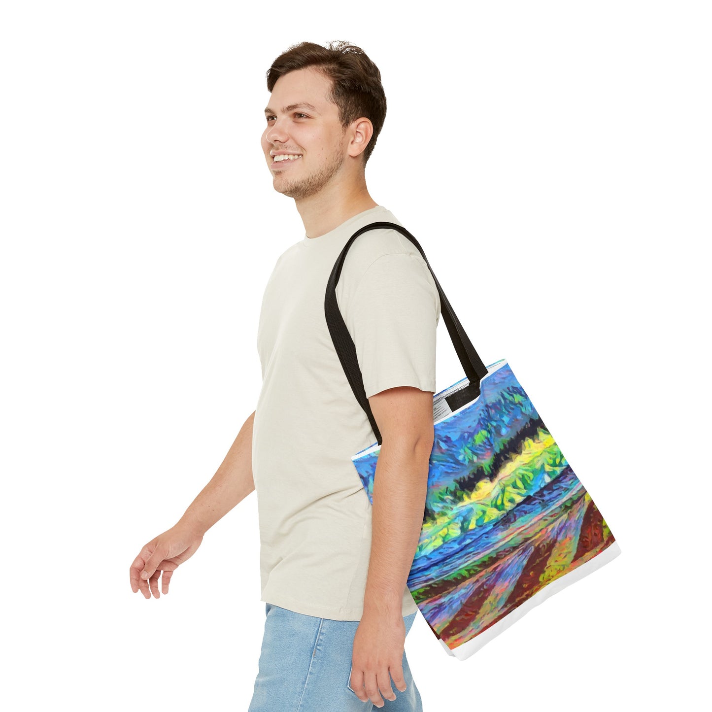 Tote Bag (AOP) ... On-The-Prairie .. "The Storm Is Brewing" ... Central Idaho: November 2023 ... Original Works ...