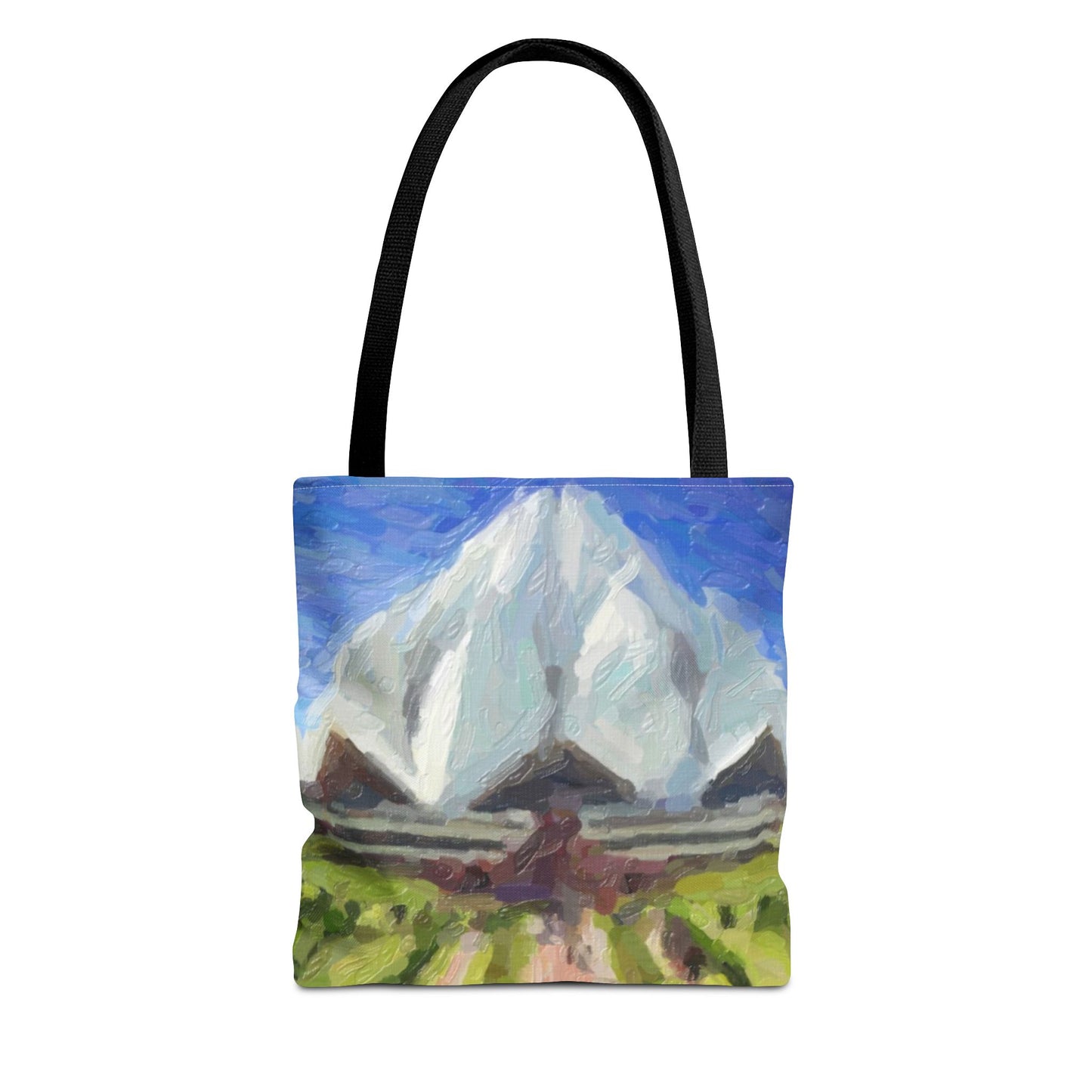 Tote Bag (AOP) ... Bahai'i-House-Of-Worship ... "New Delhi's World-Famous Lotus Temple" ... Original Works ... Delhi, India: Circa 2003-2007 ...
