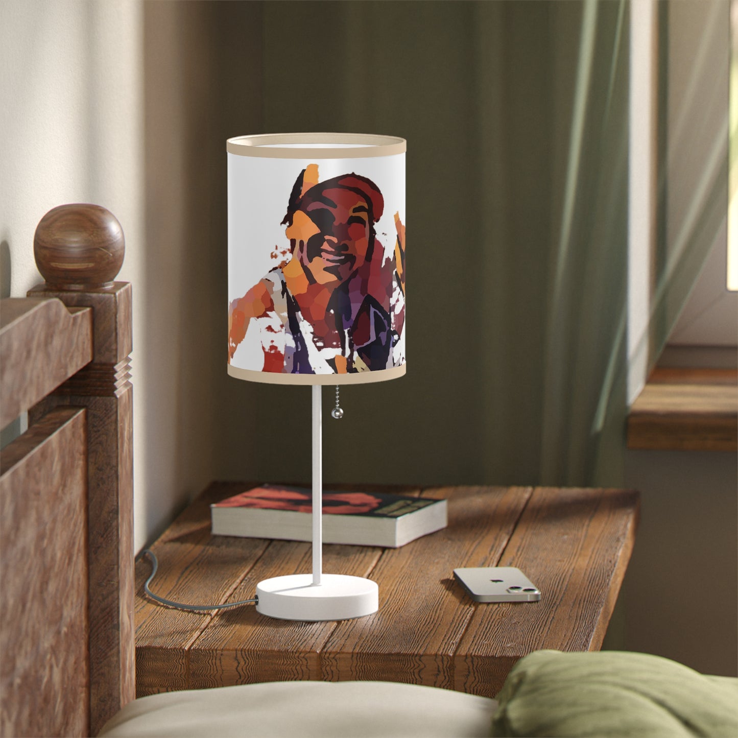 Lamp on a Stand, US|CA plug ... "The Best Of Friends" ... Original Works ... December 2023 ... Central Idaho, USA.