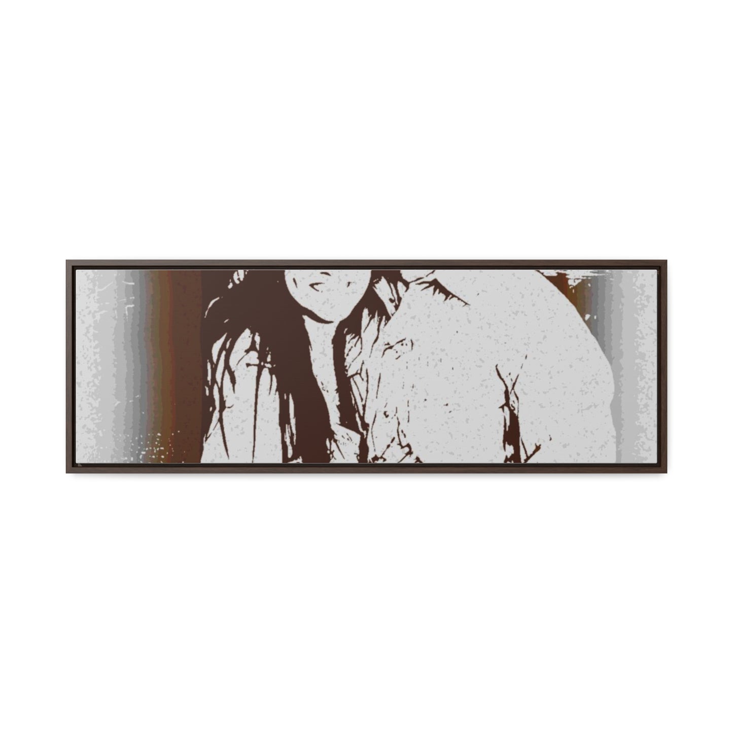 Gallery Canvas Wraps, Horizontal Frame ... "The Best Of Friends" ... Original Works ... December 2023 ... Central Idaho, USA.