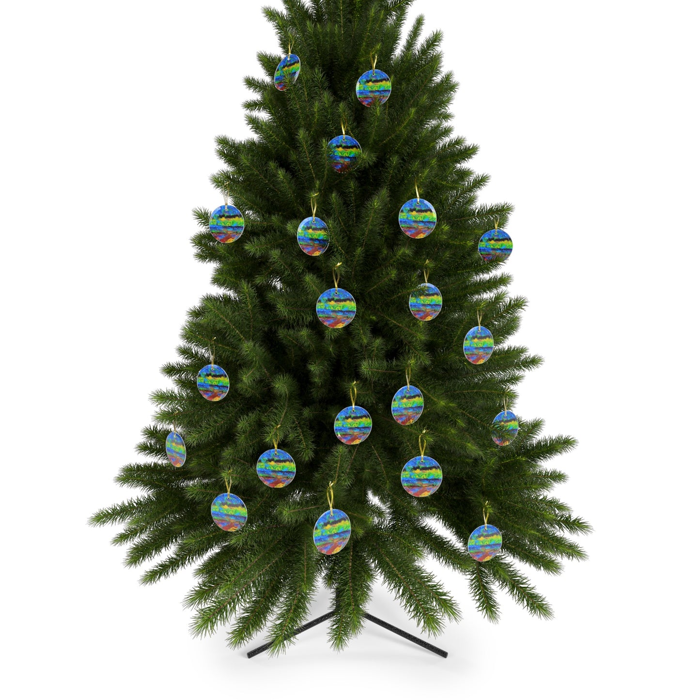 Glass Ornaments ... On-The-Prairie .. "The Storm Is Brewing" ... Central Idaho: November 2023 ... Original Works  ...