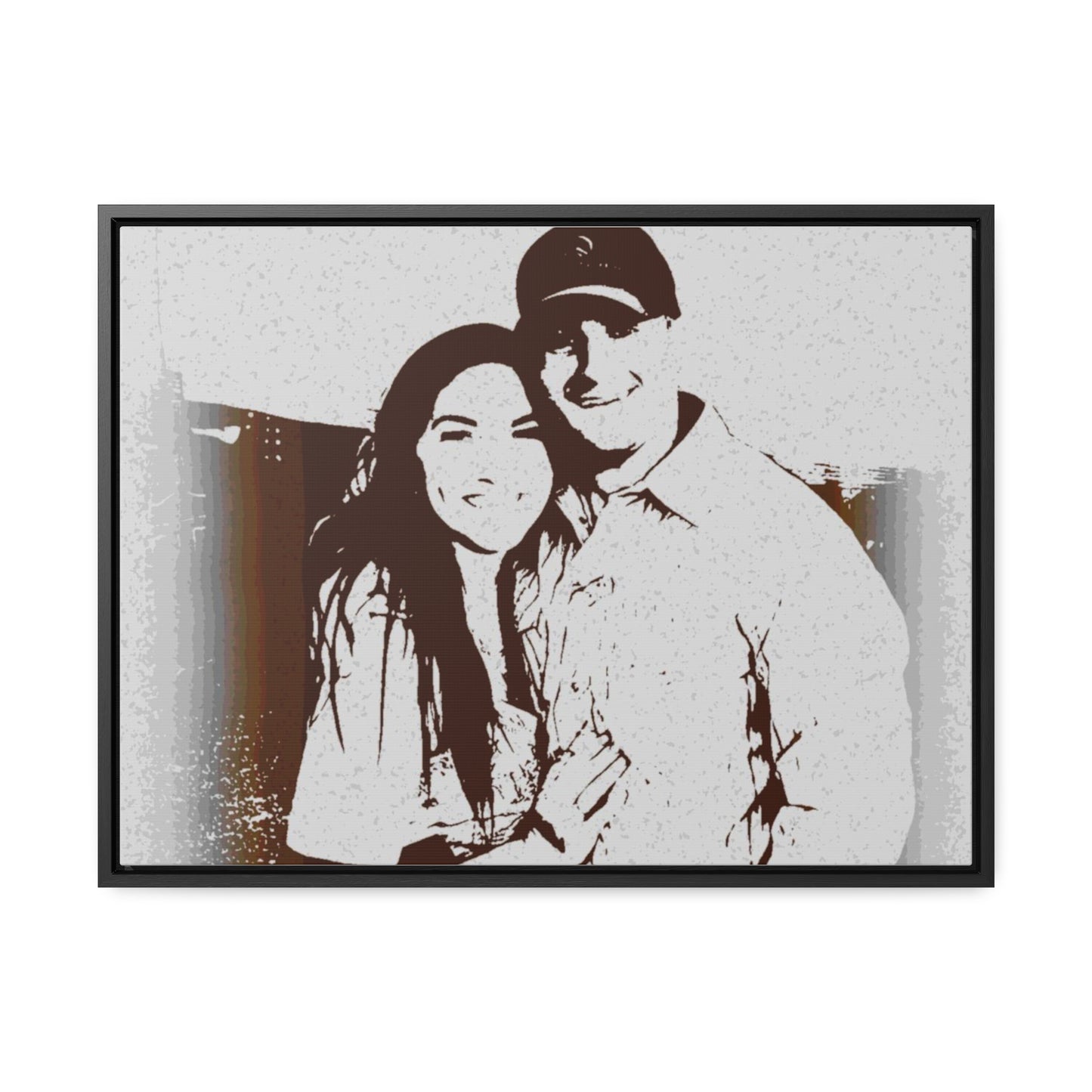 Gallery Canvas Wraps, Horizontal Frame ... "The Best Of Friends" ... Original Works ... December 2023 ... Central Idaho, USA.