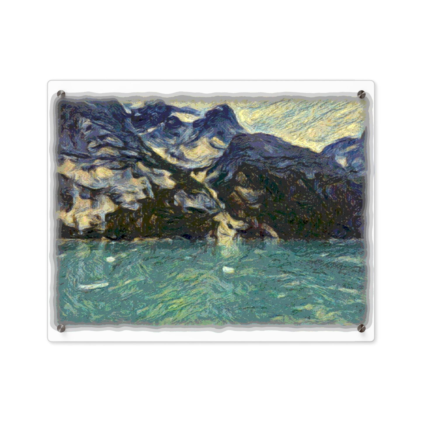 Acrylic Wall Art Panels ... Tracy Arm Fjord ... South Of Skagway, Alaska ... Summer: June 2024 ... Original Works ...