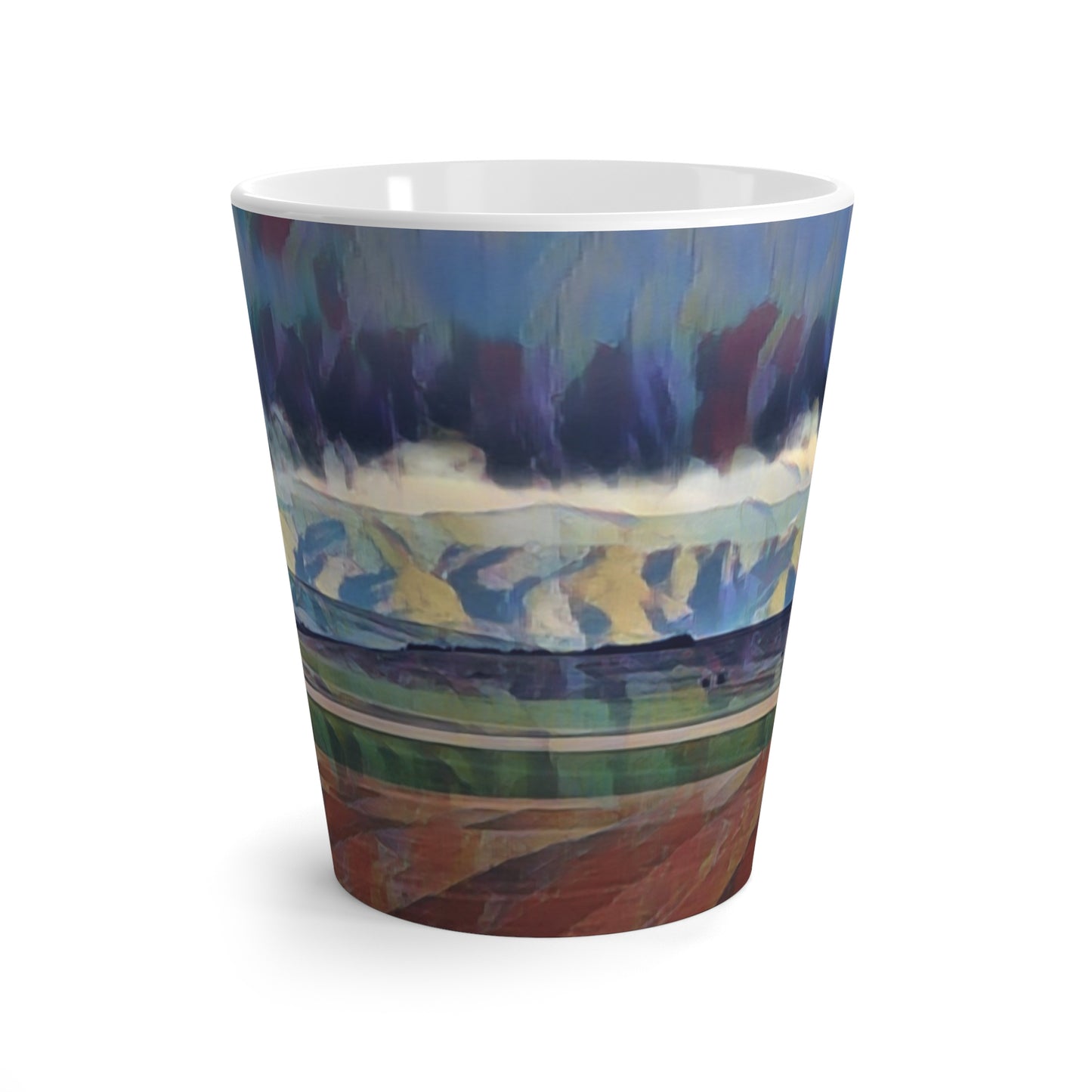 Latte Mug ...  On-The-Prairie .. "The Storm Is Brewing" ... Central Idaho: November 2023 ... Original Works ...