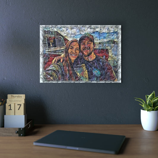 Aluminum Composite Panels ... "The Best Of Friends" ... Original Works ... December 2023 ... Central Idaho, USA.