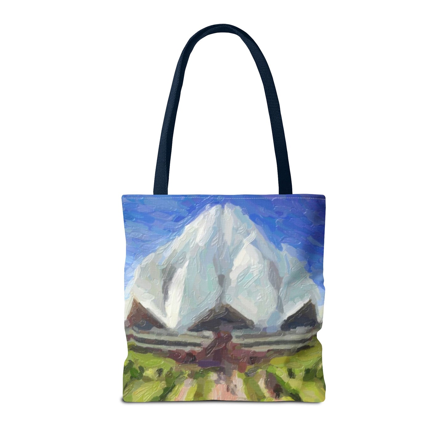 Tote Bag (AOP) ... Bahai'i-House-Of-Worship ... "New Delhi's World-Famous Lotus Temple" ... Original Works ... Delhi, India: Circa 2003-2007 ...