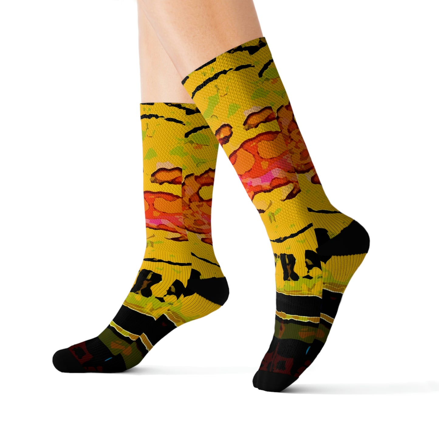 Sublimation Socks ... "No.9 Fishermen's Grotto - Fishermen's Wharf, SF, California" ... Family Archives: 1970's ... Original Works ...