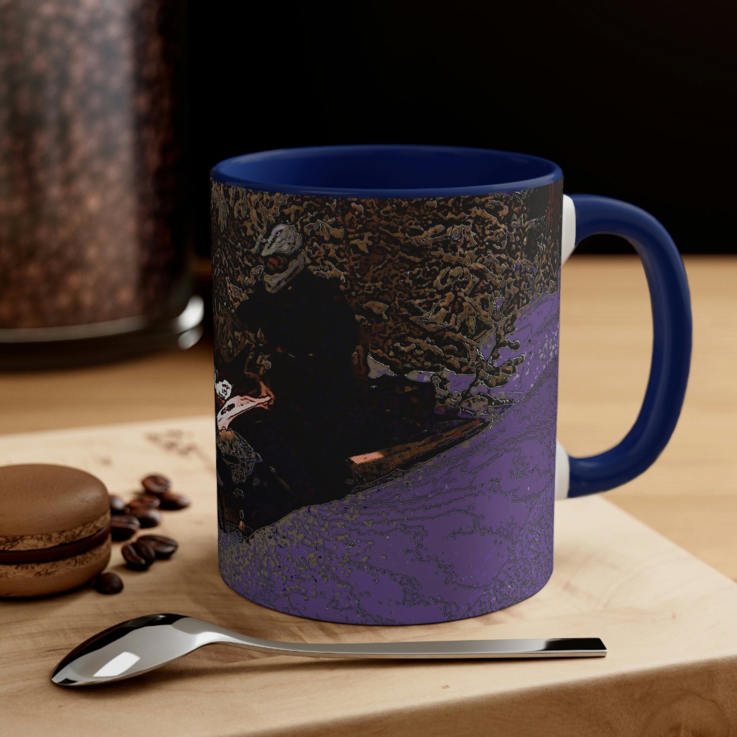 Accent Coffee Mug, 11oz ... Yep ... "Another Day ... Riding Through The Wilderness ... " ... February 2023 ... Original Works ...